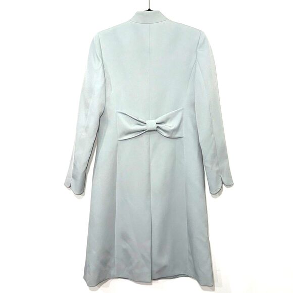 Phase Eight Constanza Coat - Duck Egg Blue US 4 - Picture 7 of 14